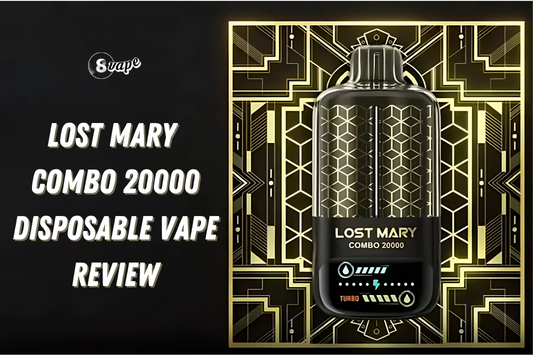 Review of the Lost Mary Combo 20000 Disposable Vape, showcasing its unique features and performance