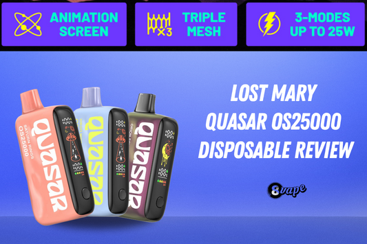 lost mary quasar os25000 disposable review