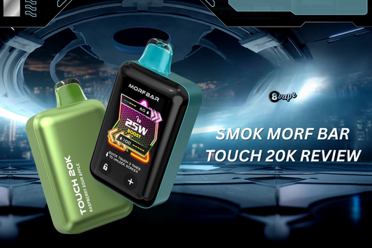 smok morf bar touch 20k disposable vape review