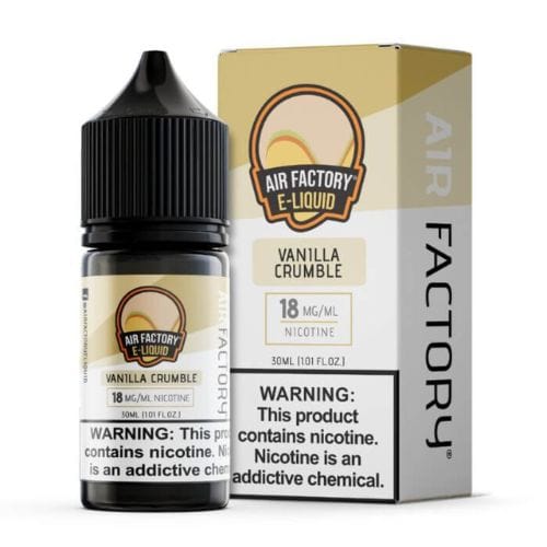 Air Factory Juice Air Factory Vanilla Crumble 30ml Vape Juice