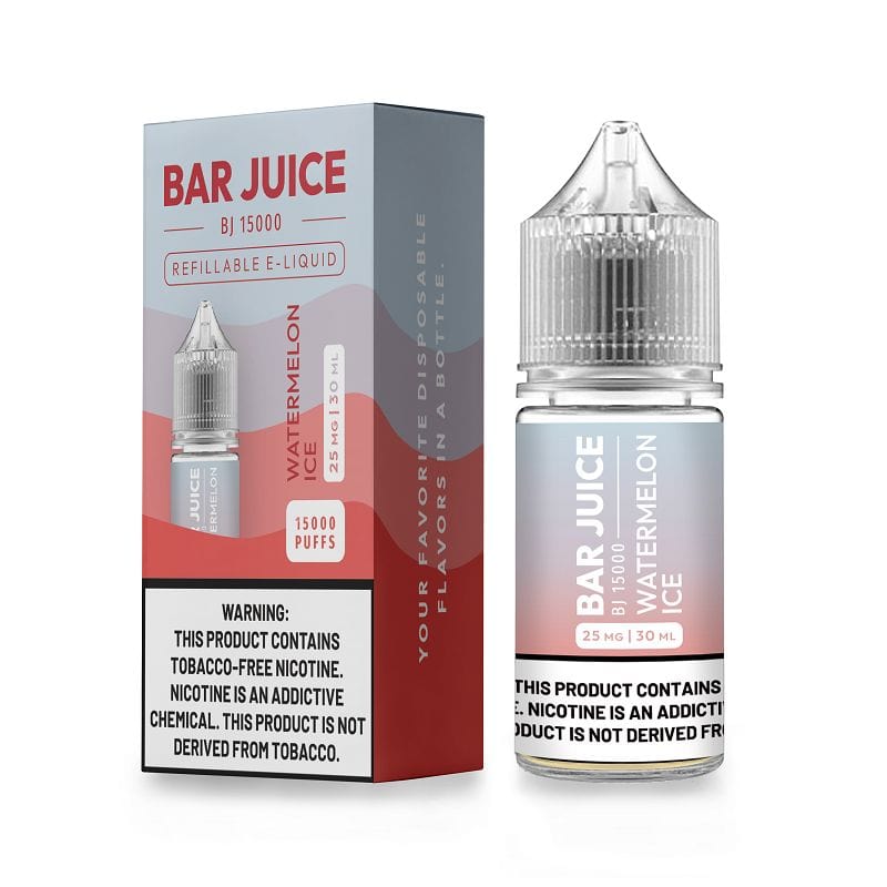 Bar Juice Juice Bar Juice Watermelon Ice Nic Salt Vape Juice 30ml