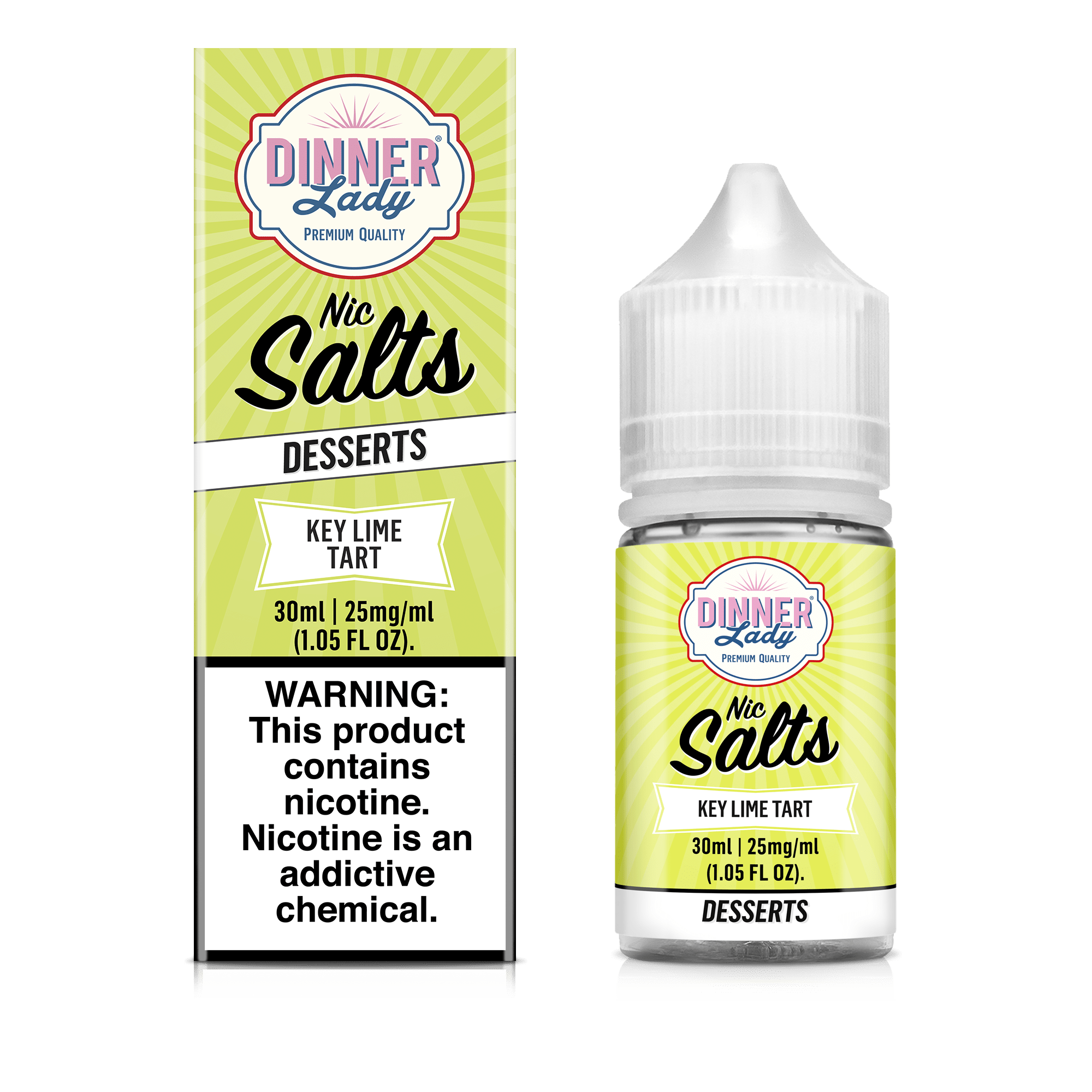 Dinner Lady Juice 25MG Dinner Lady Key Lime Tart 30ml