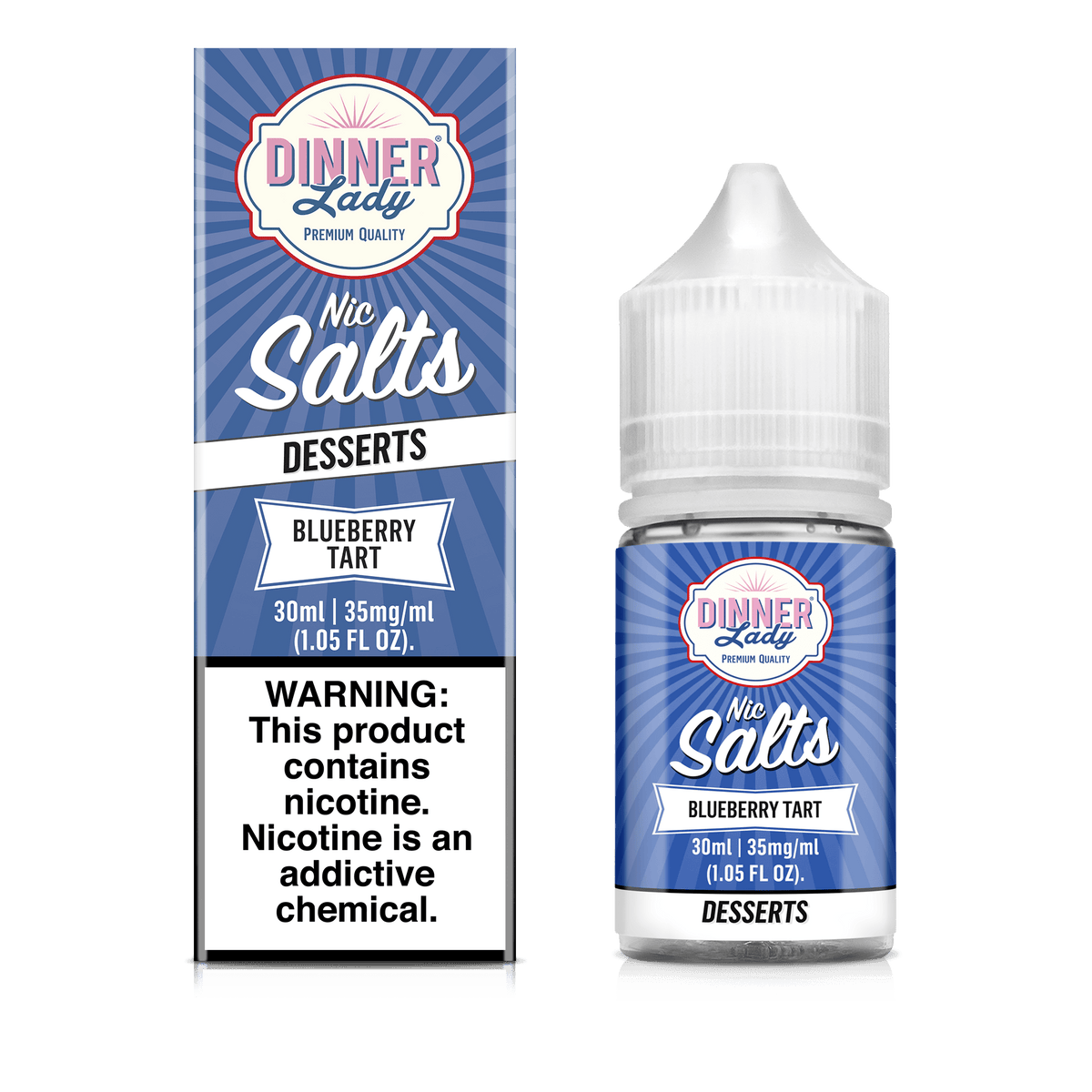 Dinner Lady Juice 35MG Dinner Lady Blueberry Tart 30ml