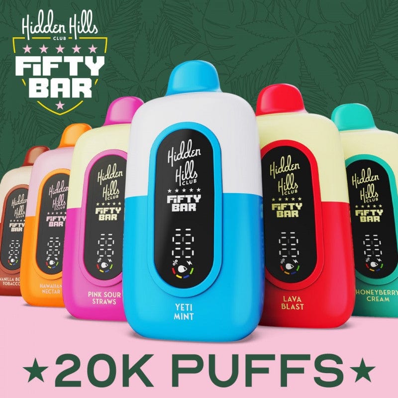 Fifty Bar Disposable Vape Fifty Bar V2 20K Disposable Vape (5%, 20000 Puffs)