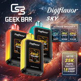 Geek Bar Disposable Vape Geek Bar Digiflavor Sky Disposable Vape (5%, 25000 Puffs)