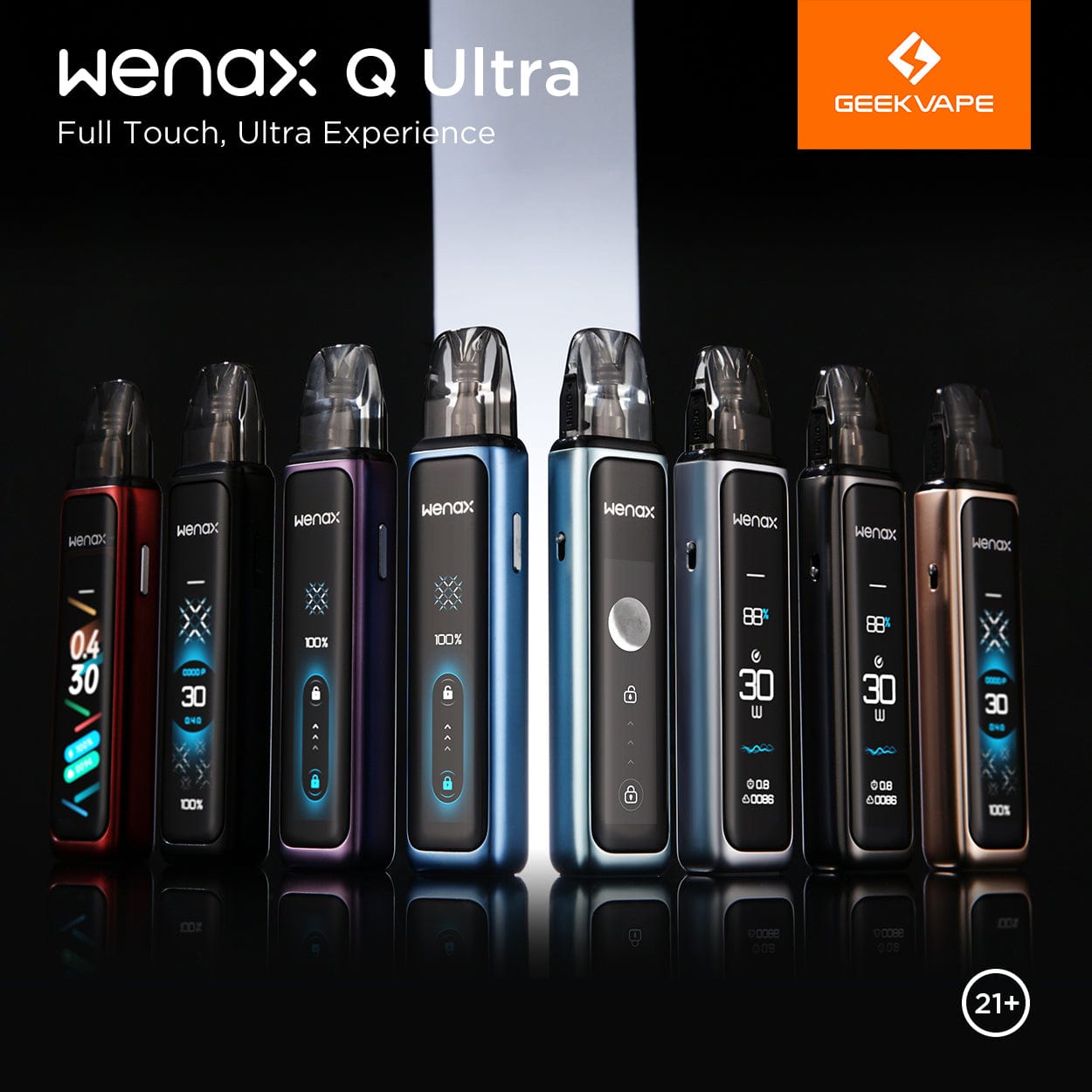 GeekVape Pod System GEEKVAPE Wenax Q Ultra 30W Pod Kit