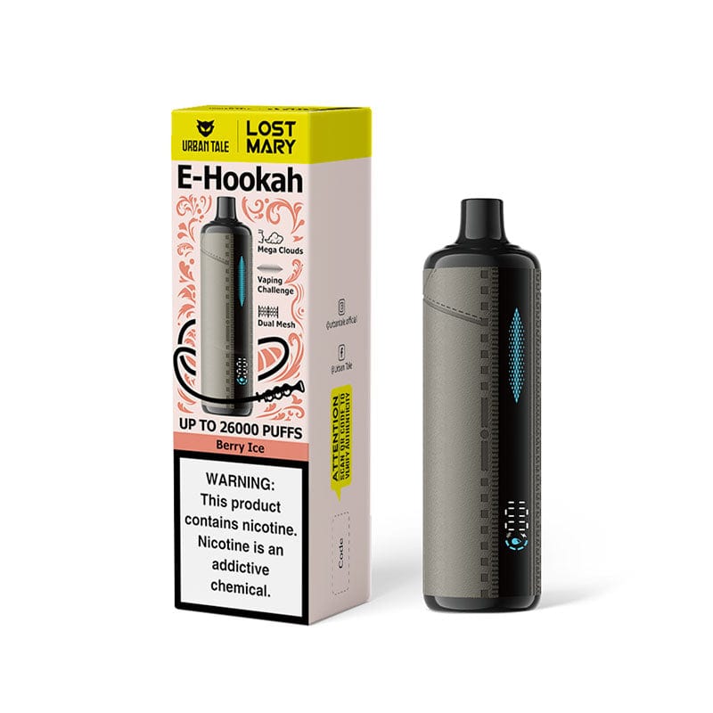 Lost Mary Disposable Vape Berry Ice Lost Mary x Urban Tale E-hookah Disposable Vape (0.6%,26000 Puffs)