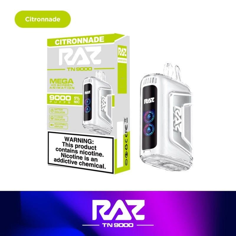 raz tn9000 disposable vape citronnade