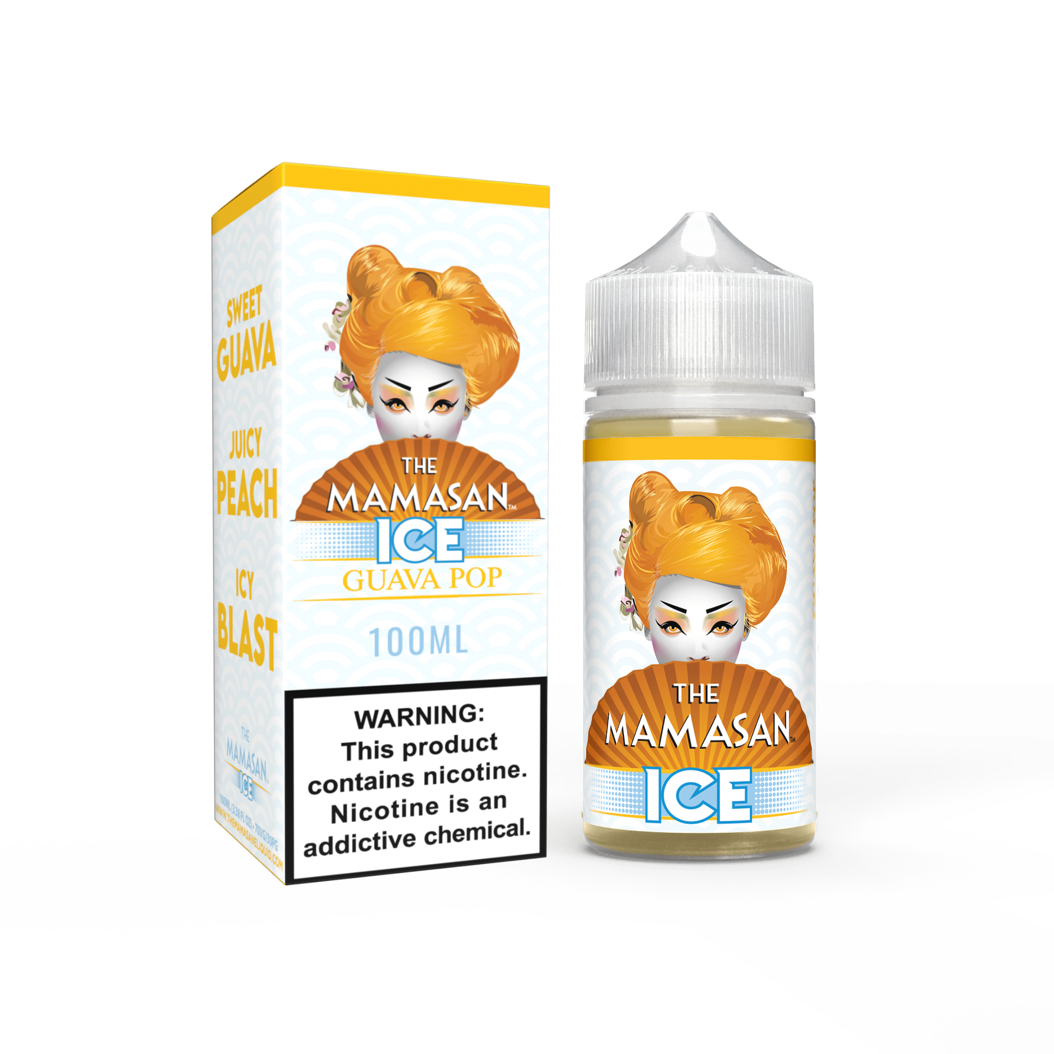 The Mamasan Juice The Mamasan Guava Pop Ice 100ml Vape Juice