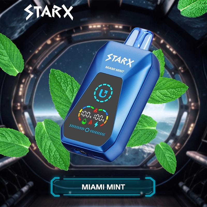 Upends Miami Mint 🎁 Upends STARX S20000 Disposable Vape (5%, 20000 Puffs) (50% off)