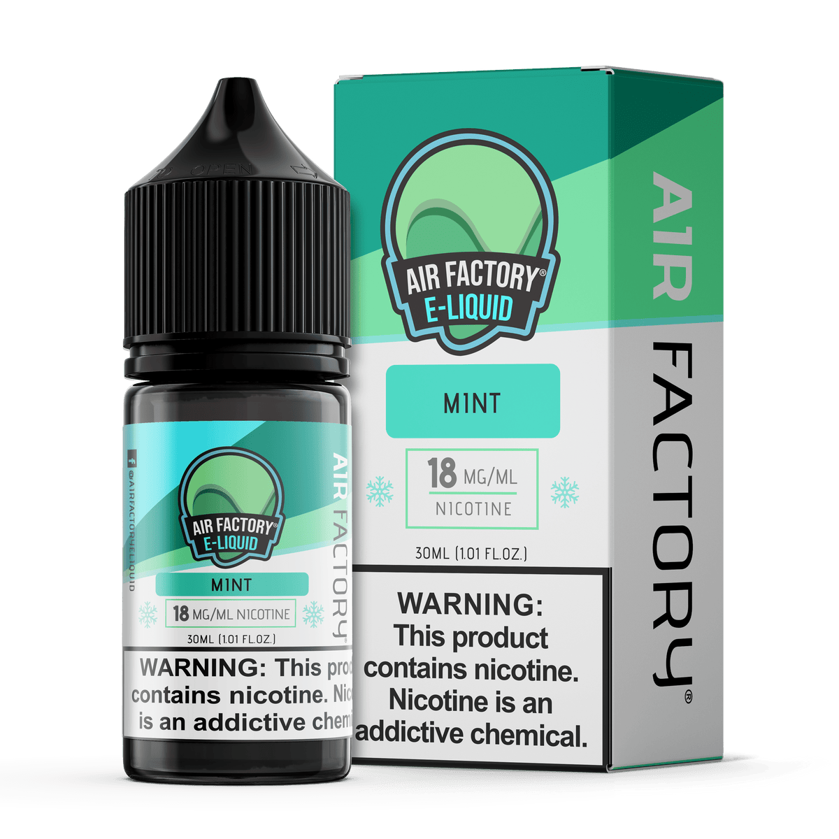 Air Factory Juice Air Factory Mint 30ml Nic Salt Vape Juice