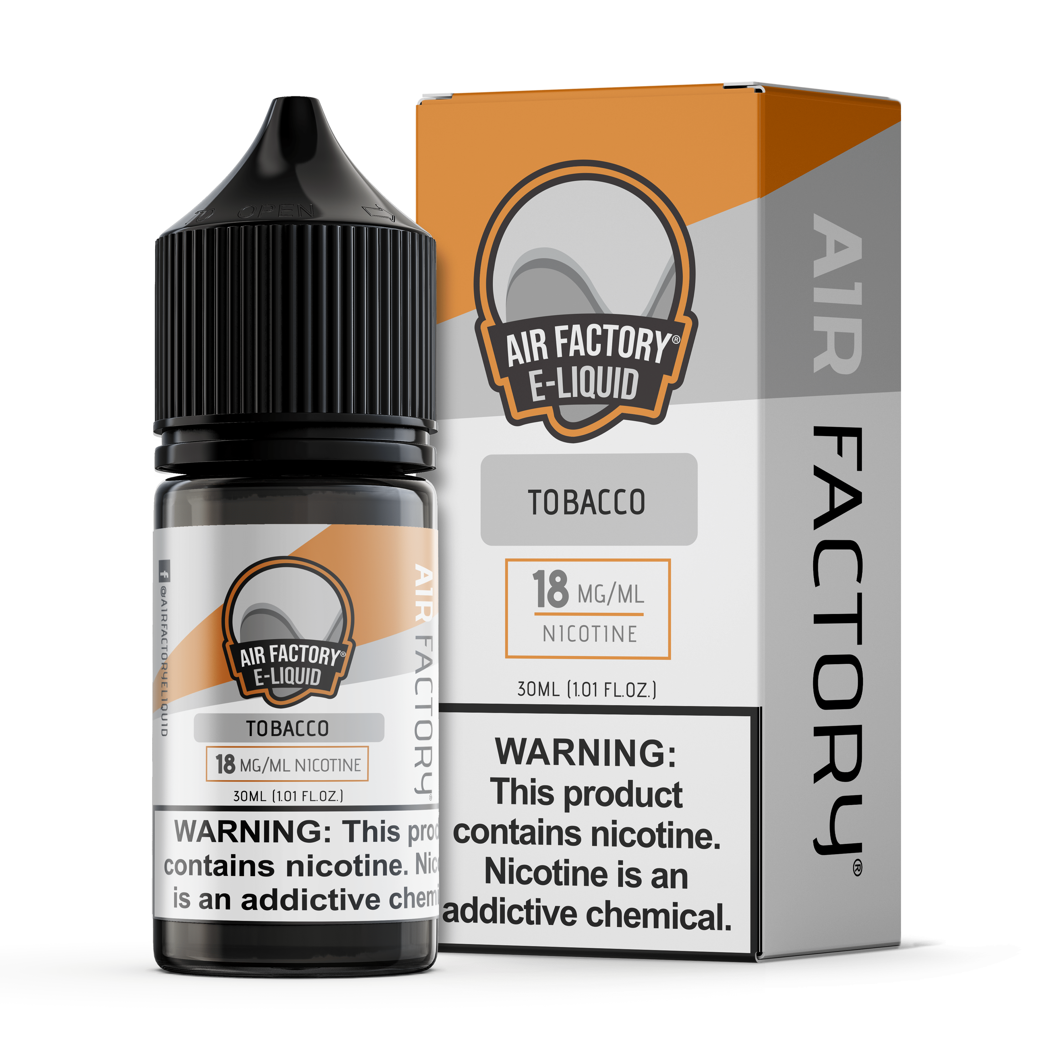 Air Factory Juice Air Factory Tobacco 30ml Nic Salt Vape Juice