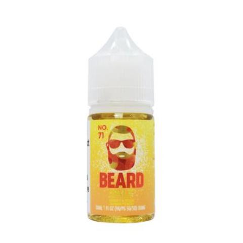 Beard Vape Co No. 71 Sweet & Sour Sugar Peach Salt Eliquid