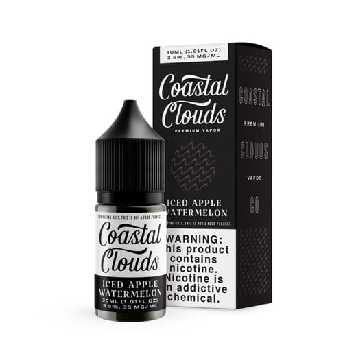 Coastal Clouds Juice Coastal Clouds Iced Apple Watermelon 30ml Nic Salt Vape Juice