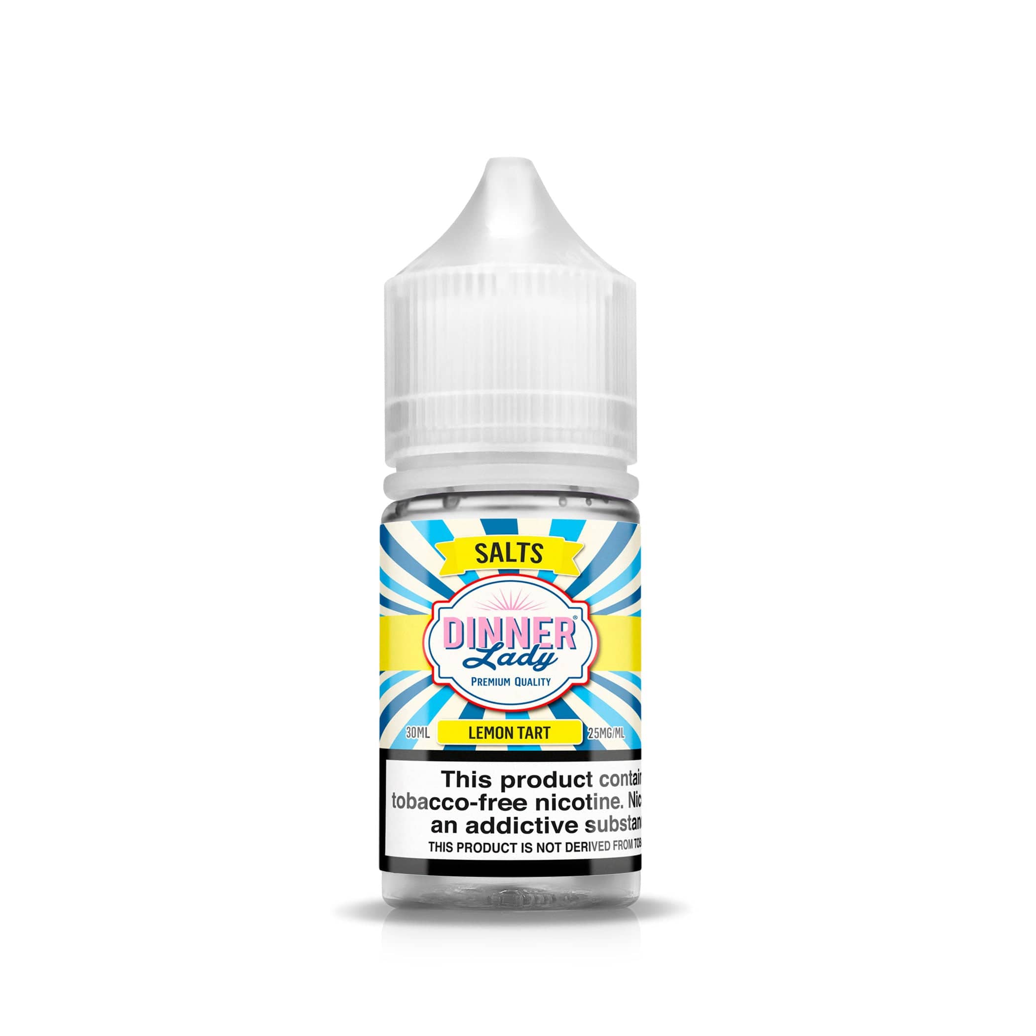 Dinner Lady Juice Lemon Tart 30ml TF Nic Salt Vape Juice - Dinner Lady Salts