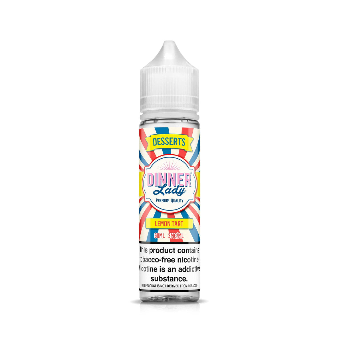 Dinner Lady Lemon Tart 60ml TF Vape Juice - Dinner Lady