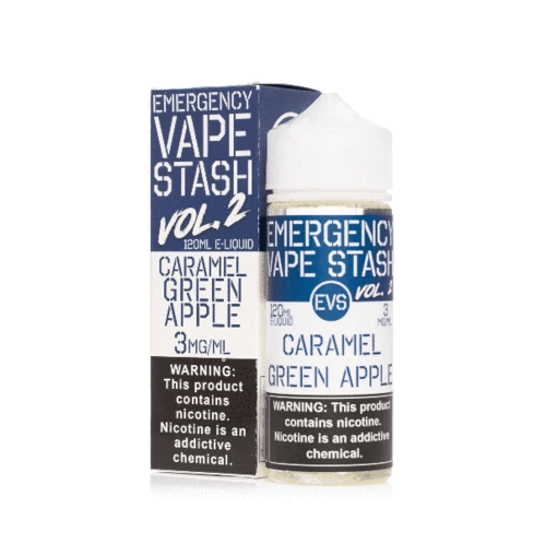 Emergency Vape Stash Juice Caramel Green Apple 120ml Vape Juice - Emergency Vape Stash Vol. 2