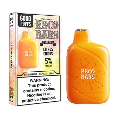 ESCO Bar Disposable Vape Citrus Circus ESCO Bar 6000 Disposable Vape (5%, 6000 Puffs)