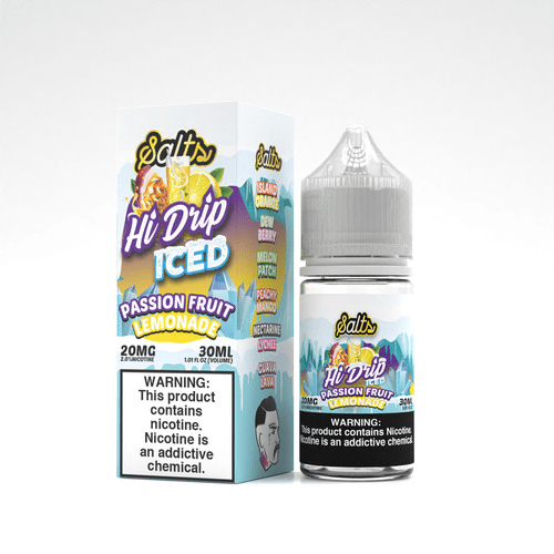 Hi-Drip Juice Hi-Drip Passionfruit Lemonade ICED 30ml Nic Salt Vape Juice