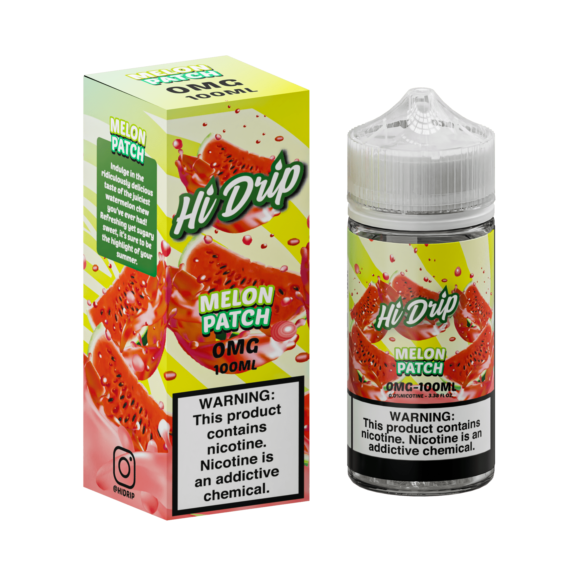 Hi-Drip Juice 0MG Hi-Drip Melon Patch 100ml Vape Juice