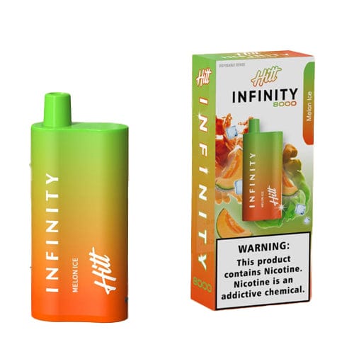 HITT Disposable Vape Melon Ice Hitt Infinite 8000 Disposable Vape (5%, 8000 Puffs)