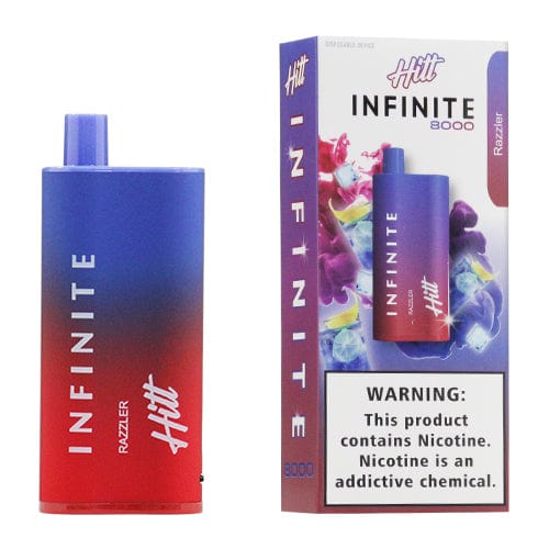 HITT Disposable Vape Razzler Hitt Infinite 8000 Disposable Vape (5%, 8000 Puffs)