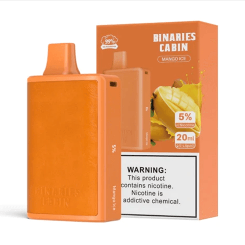 HorizonTech Binaries Cabin Disposable Vape Mango Ice Flavor