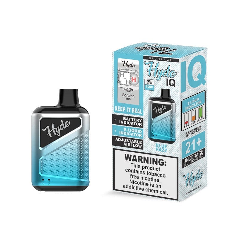 Hyde Disposable Vape Hyde IQ Recharge Disposable Vape (5%, 5000 Puffs)