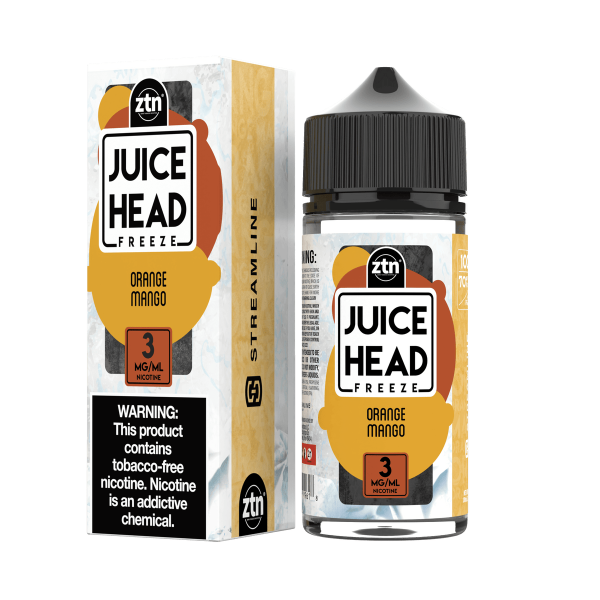 Juice Head Juice Juice Head Orange Mango Freeze 100ml ZTN Vape Juice