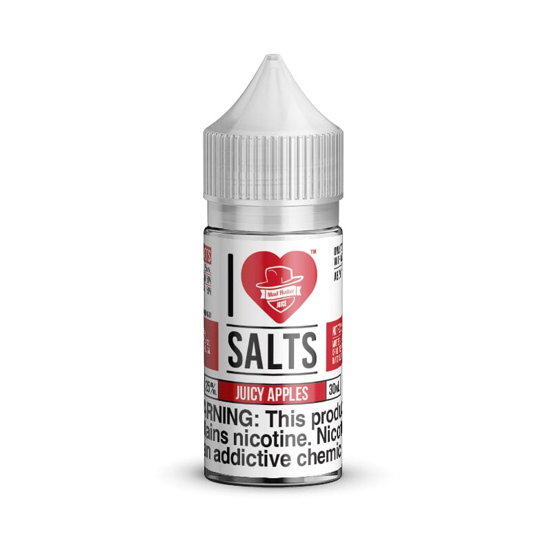 Mad Hatter Juice Juice I Love Salts Juicy Apples 30ml Nic Salt Vape Juice