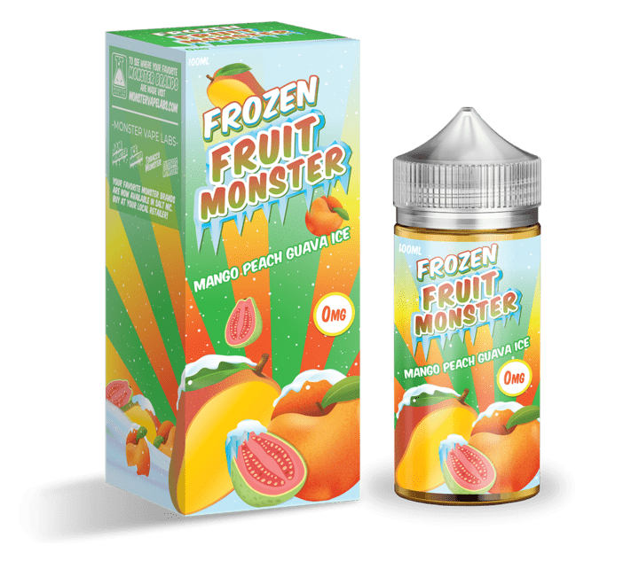 Monster Vape Labs Juice Frozen Fruit Monster Mango Peach Guava Ice 100ml Vape Juice