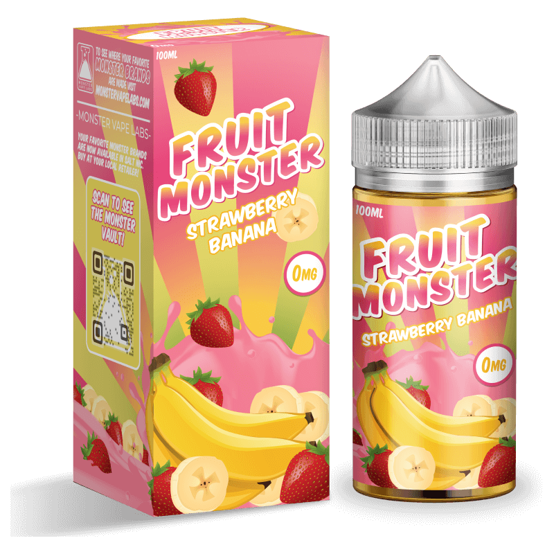 Monster Vape Labs Juice Fruit Monster Strawberry Banana 100ml Vape Juice