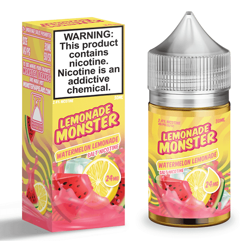 Monster Vape Labs Juice Watermelon Lemonade 30ml Nic Salt Vape Juice - Lemonade Monster