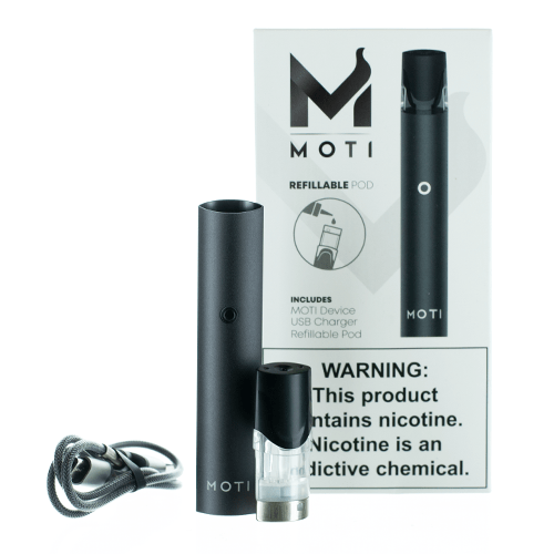 MOTI Vape Pod System MOTI Pod Device Kit (Refillable Pod Included)