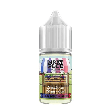 MRKT PLCE Juice MRKT PLCE Brazzberry Grape Acai 30ml Nic Salt Vape Juice