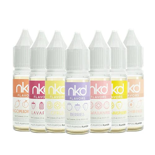 Naked 100 Nicotine Additive NKD Flavors 15ml DIY Concentrate