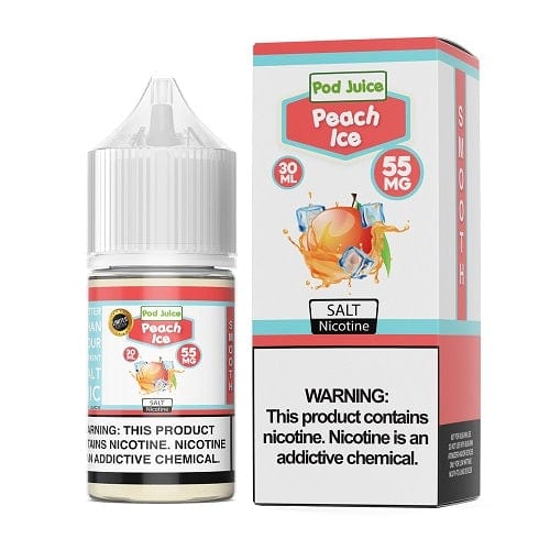 Pod Juice Juice Pod Juice Peach Ice TF 30ml Nic Salt Vape Juice