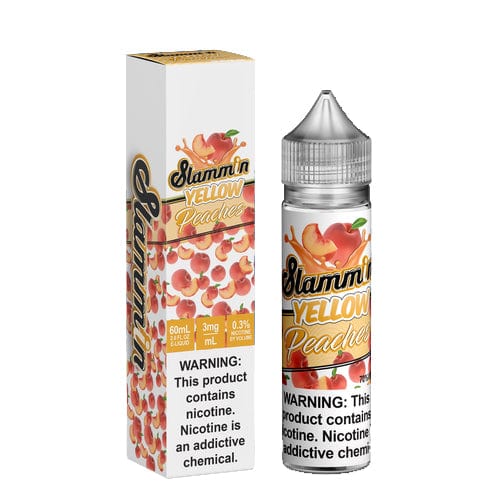 Slammin Juice Slammin Yellow Peach 60ml Vape Juice