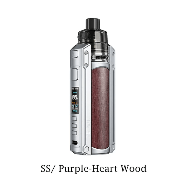 Lost Vape Kits Purple Heart Wood Ursa Quest 100W Kit - Lost Vape