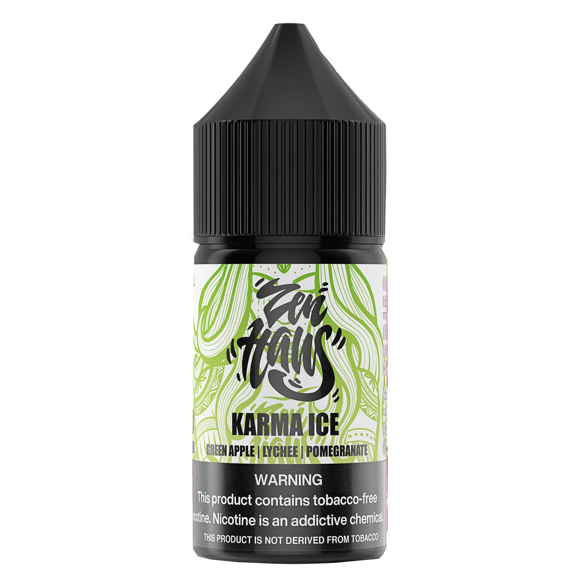 Zen Haus Juice Zen Haus Karma Ice (Green Apple+Lychee+Pomegranate) 30ml Nic Salt Vape Juice