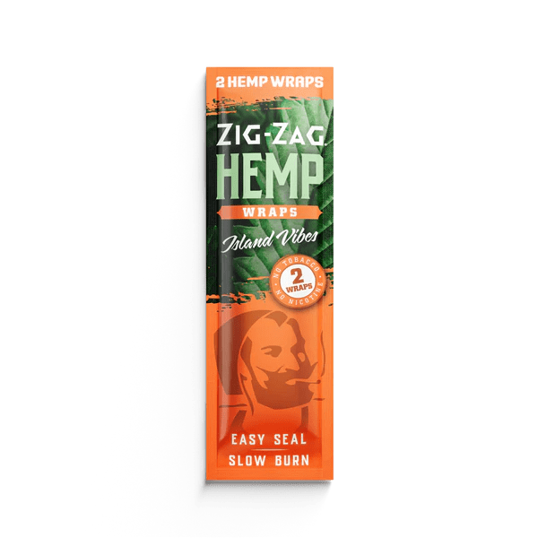 Zig-Zag Alternatives Island Vibes Zig-Zag Hemp Wraps (2x Pack)